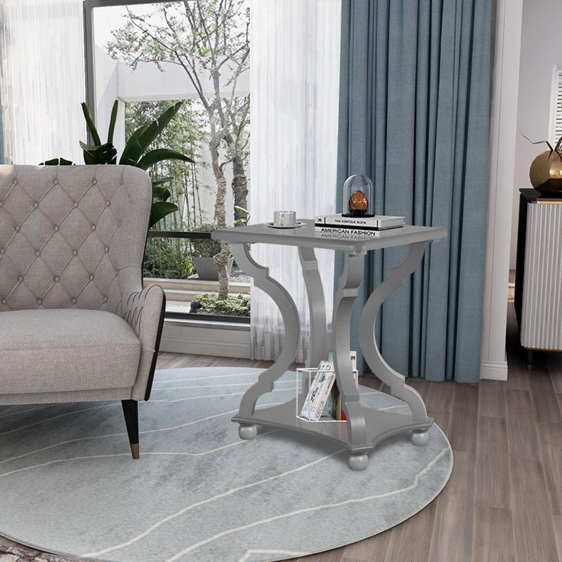 Ophelia & Co. Leppert End Table with Storage Wayfair